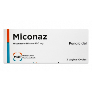 MICONAZ 400 MG ( MICONAZOLE NITRATE ) 3 VAGINAL OVULES
